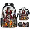 Fuente de Amazon Transfronteriza mochila de una pieza One Piece Mochila Escolar Estudiante Mochila de Luffy Bolso de Hombro Estuche para Lápices