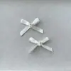 Pajarita de Cruz con Cuentas, Dulce Tamaño Pequeño Hecha a Mano DIY Accesorios, Pinzas para el Cabello, Fundas para Teléfono, Calcetines, Accesorios de Ropa