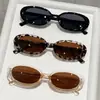 Nuevas Gafas de Sol de Moda Europeas y Americanas Montura Ojo de Gato Personalidad Estilo Trendy Gafas de Sol Estilo Callejero Sin Maquillaje para Hombres y Mujeres Protección Solar