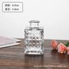 Comércio Exterior Mesmo Estilo Mini Vaso de Vidro Transparente para Mesa Mini Vaso de Vidro Estilo Ins Ornamentos de Alto Valor