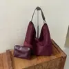 Colección de otoño 2026 transfronteriza: bolso de axila de alta gama, bolso tote de mujer mate, bolso de hombro de moda y gran capacidad para el trabajo