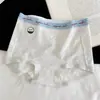 Cueca Boxer Jacquard de Algodão Classe A Sem Costura para Meninas, 10A Antibacteriana, Gancho Estendido, Boxer Respirável Feminino