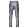 Pantalones Casuales Hip-Hop Europeos Dorados Estampados Noche Fresca para Hombre