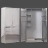 Gabinete de Limpieza de Acero Inoxidable 304 Gabinete para Escobas Hogareño Gabinete de Almacenamiento para Trapeador y Escoba Gabinete de Almacenamiento de Herramientas de Higiene Impermeable No