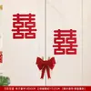 Pegatinas especiales de palabras felices para bodas diseño de habitación de bodas armario dormitorio principal ventana papel de ventana recorte de papel pegatinas para puerta de dormitorio decoración boda palabra feliz