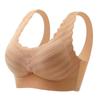 Ropa interior sin costuras de una pieza con copa fija, push-up, soporte auxiliar para el busto, brasier anti-flacidez tipo chaleco, brasier deportivo