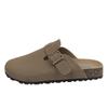 Gaga Bom Vestir Fortemente recomendado Sem Salto 2024 Primavera e Outono Novo Fundo Grosso Preguiçoso Meio Arrastado Para Usar Fora Chinelos Slip-on