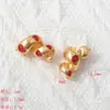 2025 Benmingnian Zodiaco Serpiente Accesorios Arena Antigua Oro Dibujos Animados Adorable Serpiente Fu Serpiente de Amor Conejo Colgante DIY Lote