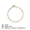 Nuevo Collar de Cuentas de Piedra Natural con Esmalte al Óleo de Moda China, Lujo Ligero, Retro Exquisito, Combinable con Todo, Cadena para Clavícula