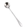 Cuchara de acero inoxidable 1010 cuchara para helado cuchara para postre mango largo cuchara para helado cuchara para mezclar café proveedores de puestos fabricantes mayoreo