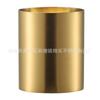 Suporte para Hashi de Aço Inoxidável Estilo Coreano Porta-Canetas Oval Suporte para Hashi de Aço Inoxidável Dourado Suporte para Tubo de Sucção Porta-Faca e Garfo Tubo de Sucção