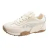 Zapatos Cortez de malla transpirable estilo coreano con suela gruesa, nuevos zapatos deportivos casuales versátiles con cordones, zapatillas de entrenamiento alemanas para mujer