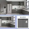 Portas de Armário e Guarda-Roupa Painel de Alumínio em Favo 18mm Auto-Instalável Toque de Pele de Animal Alto Brilho Spc Alumínio de Grau Aeronáutico Porta de Armário Totalmente em Alumínio
