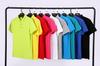 Camisa polo de negocios con bordado-40 piezas 50 Algodón Fino rayas de colores cuello rojo manga corta solapa