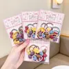 Elásticos de Cabelo Infantis Estilo Coreano Cordões de Cabelo com Laço para Bebê Cordões de Cabelo de Princesa para Menina Prender o Cabelo Sem Danificar o Cabelo Elásticos Pequenos de Cereja