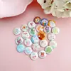 Mini Colgantes para Bolsos Estilo Vintage Lindos 25mm Insignia Pin Decoración para Agenda Regalo para Estudiante