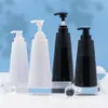 Botella Dispensadora de Plástico para Mascotas con Presión 200/350ml Botella Blanca para Gel de Ducha Loción Botella de Champú de Gama Alta en Stock