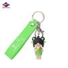 Fabricante Longzhiyu Personalizado Pvc Plástico Macio Boneco Estéreo Chaveiro Casal Fofo Desenho Animado Pequeno Pingente Pingente de Bolsa