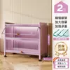 Estantería de acero con puertas de cristal, vitrina para figuras, estantería a prueba de polvo para uso doméstico, armario de almacenamiento para cajas sorpresa, armario metálico