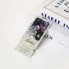 Amor y Espacio Profundo Periférico Arena Movediza Boleto Acrílico Ladrillo Regalo de Cumpleaños Boleto Personalizado Tarjeta Laser Boleto Postal