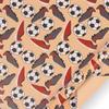 Amazon Novo Tema de Festa de Futebol da Copa do Mundo Papel Kraft Vintage para Embrulho Papel de Presente Papel Bookskin Atacado