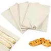 Paño de cocina para levar levadura, paño grueso reutilizable para pan, tela rectangular para hornear pan y pasteles