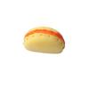 Macarón pintado de un lado diy comida de resina y accesorios para jugar pegamento crema material para carcasa de teléfono móvil llavero colgante diy