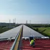 Robô Limpador Inteligente de Painel Fotovoltaico Suspenso Luyu Tira Equipamento de Limpeza Fotovoltaica Comprimento Opcional