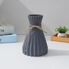Vaso de Plástico Ondulado para Água Transfronteiriço da Amazon Origami Abacaxi Vaso Chinês de Plástico Exibição de Luxo Leve Vaso de Flores