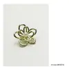 Ayuko Xiaoxiang Botones Metálicos Exquisitos con Diseño de Flor Recortada Botones Decorativos para Prendas de Abrigo de Lana para Hombres y Mujeres Botones Simples para Suéter