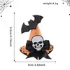 Decoraciones de Halloween Pasadores para el Cabello Decoraciones del Festival de los Fantasmas Mascarada Sombrero de Brujo Fantasma Pasador Mini Sombrero de Bruja Tocado