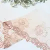 Colgante de Peonía China Vintage Tanglong Encaje Bordado Soluble en Agua 17cm Accesorios de Adorno de Dobladillo para Vestido Hanfu Qipao
