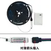 Kit de Tira de Luces LED de 5V 5050 Control Remoto de 24 Teclas Caja de Batería Blanca Luz de Atmósfera Colorida RGB para Fondo de TV Transfronterizo