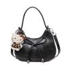 Bolso de Mano de Alta Gama para Mujer, Nuevo Estilo Invierno 2025, Bolso de Hombro Moderno Estilo Coreano, Bolso Cruzado con Lazo, Bolso Versátil para el Brazo