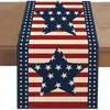 Camino de Mesa de Venta Caliente para el Día de la Independencia, Mantel Decorativo del 250 Aniversario Americano, Decoración del Hogar, Mesa de Café de Sala de Estar, Mantel para Mesa de Cocina