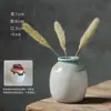 Jingdezhen Estilo Ins Creativo Escandinavo Moderno Simple Decoración del Hogar Pequeño Fresco Literario Cerámica Mini Jarrón