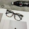 Óculos de Armação Grande Cor de Chá Frio Podem Ser Equipados com Lentes de Grau, Bloqueio de Luz Azul, Aparência Natural, Alto Valor Estético, Óculos Sem Grau