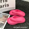 Pantuflas de EVA con suela gruesa y sensación de mierda, para el hogar, verano, color caramelo, hada, viento, playa, chanclas para exteriores, comercio exterior, venta al por mayor