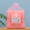 Toalla toalla de baño niño y madre toalla de cobertura absorbente sin pelusa lavado de cara baño raya ancha terciopelo de coral toalla rayada traje de toalla de baño