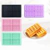 Venta al por mayor transfronteriza Moldes para pasteles de cocina Redondos y cuadrados Moldes para galletas Waffle Repostería Moldes de silicona para hornear