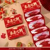 Sobres Rojos Plegables para el Éxito en los Exámenes, Alcanzar la Educación Superior y Ritos de Adultos; Sobres Rojos Ceremoniales Desplegables