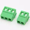Terminal PCB tipo tornillo KF128-5.0 5.08 3. El poste terminal de 81 mm 2p3p se puede empalmar