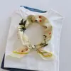 Lenço Quadrado Pequeno 100% Algodão Puro, Macio e Delicado para Mulheres, Estilo Mori, Cachecol Respirável Natural, Lenço de Cabeça, Lenço Fresco para Primavera e Outono