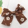 Estilo coreano ins leite chá cor flor arco DIY cocar acessórios broche sapatos meias cachecol material acessórios decoração