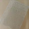 Pegatina de encaje transparente hueca para uñas estilo francés, calcomanía auxiliar de posicionamiento a cuadros de encaje para arte de uñas