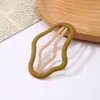 Presilha de cabelo nuvem oca com formato de nuvem para cabelo quebrado, clip de nuvem fosco, clip bb, clip lateral para franja de menina, presilha de cabelo, acessório de cabelo