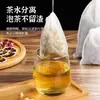Bolsas de malla pequeñas para preparar té, bolsas para condimentos para sopa y adobo, bolsas para decocción de hierbas para filtrar residuos, bolsas desechables de tela no tejida de grado alimenticio