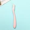 Cuchillo para Cejas Macro para Hombre Seguridad Antirrayas Principiante para Mujer Rascador Doble para Cejas con Peine Flor