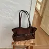 Bolsa de Ombro Única Ruien para o Dia a Dia Feminina Chegada Nova Outono 2026 Grande Capacidade Bolsa de Mão de Nicho Elegante Estilosa Bolsa de Axila