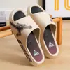 Pantuflas Pantuflas de Hombre Nuevas de Suela Gruesa para Uso Doméstico Interior Baño Antideslizantes para Pareja para Uso Exterior Hombre